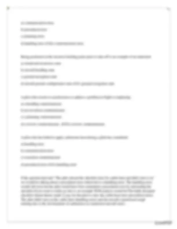 ATPL HUMAN FACTORS (CASA - AHUF) (2025) Exam With Detailed & Verified ...