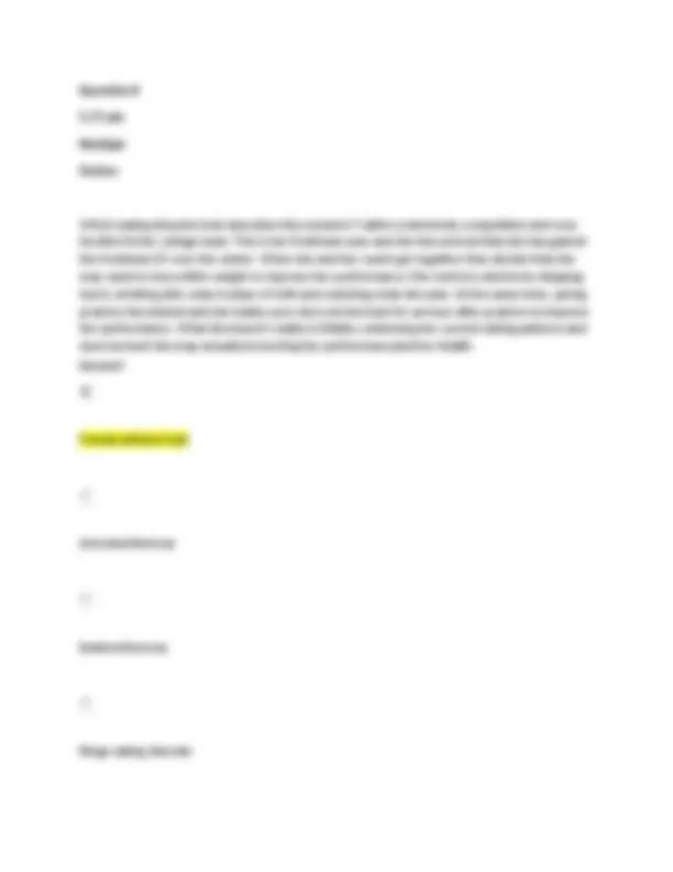 BIOD 121 MODULE 1 NUTRITION REVIEW FINAL EXAM Questions with 100% ...