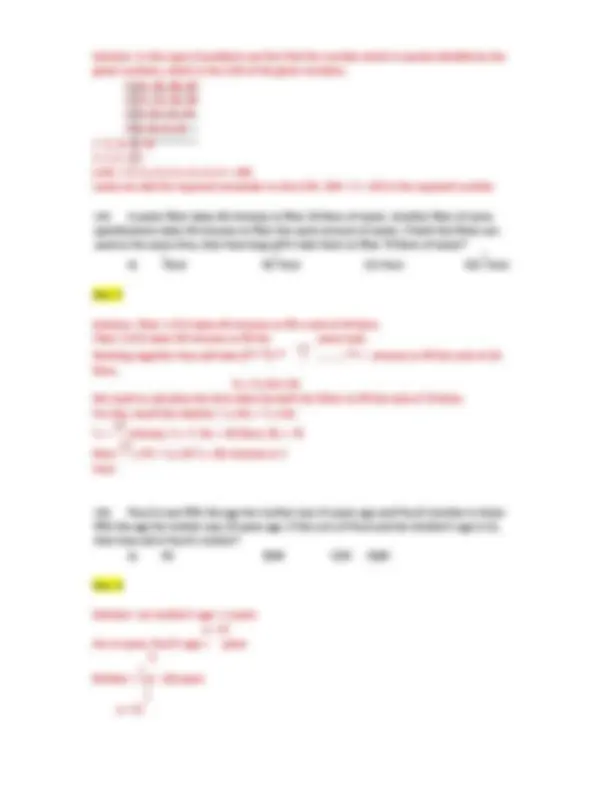 Mock AMCAT Quantitative Ability 2025-2026. QUESTIONS WITH 100% CORRECT ...