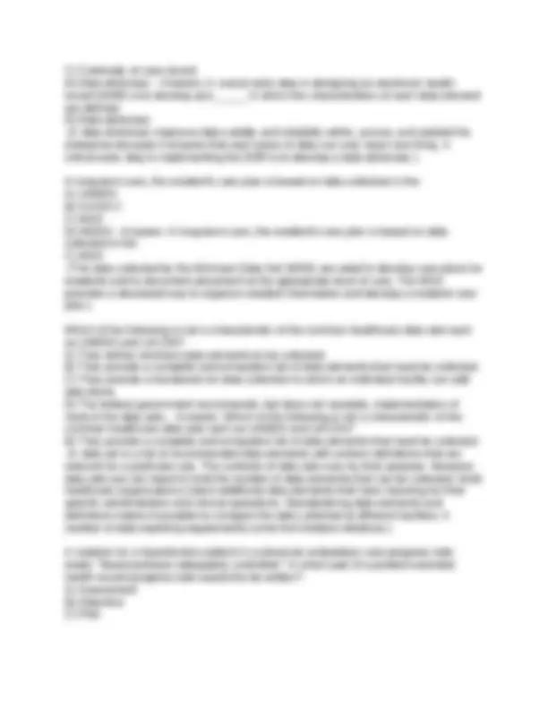 AHIMA Practice Questions: Fundamentals of Health Information Management ...