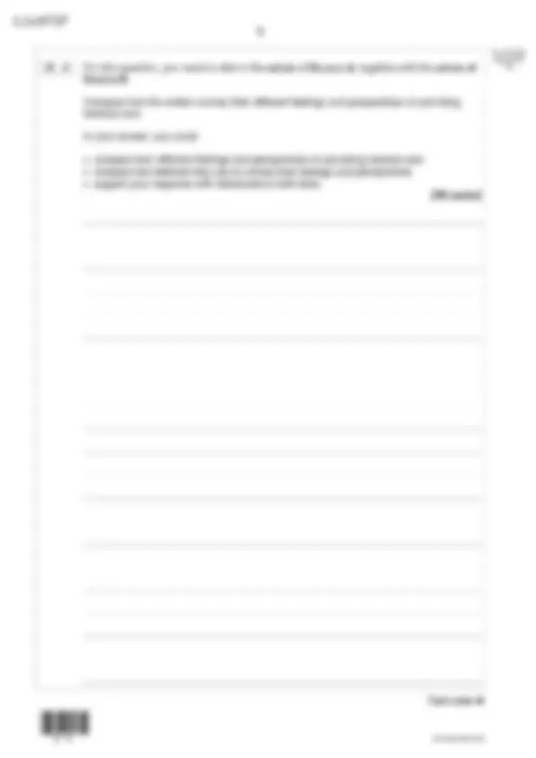 Actual 2024 AQA GCSE ENGLISH LANGUAGE 8700/2 Paper 2 Question Paper ...
