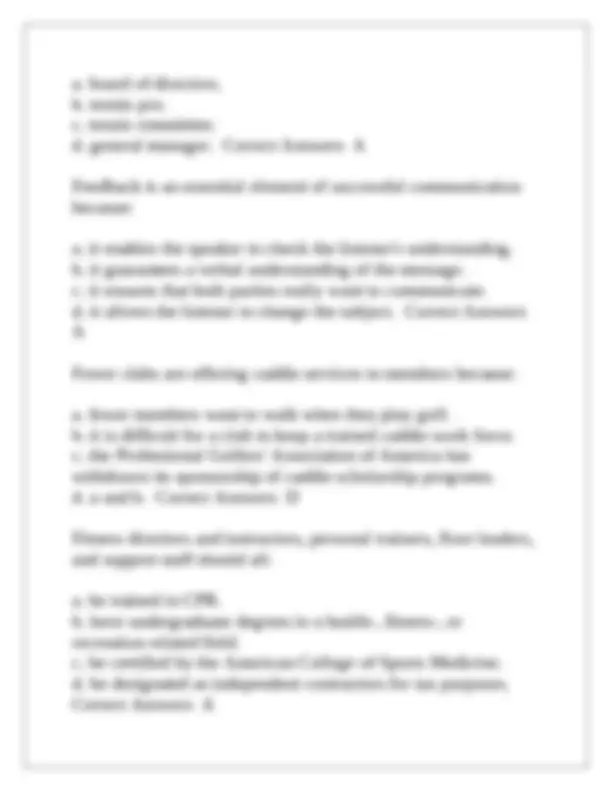 HM 316 Practice Final Exam 1 Questions With Complete Solutions | Exams ...