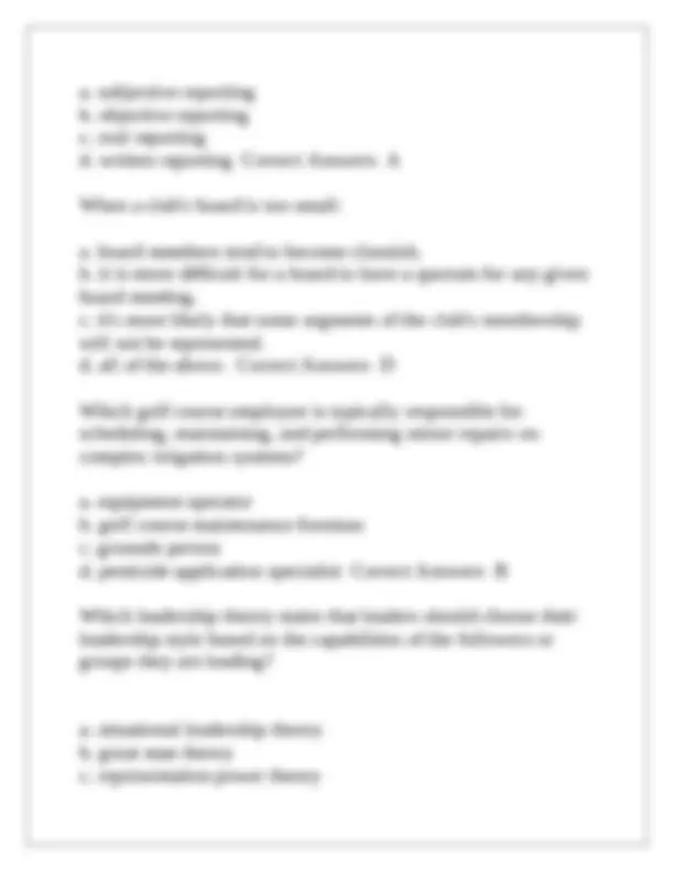 HM 316 Practice Final Exam 1 Questions With Complete Solutions | Exams ...