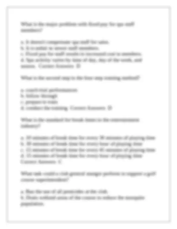 HM 316 Practice Final Exam 1 Questions With Complete Solutions | Exams ...