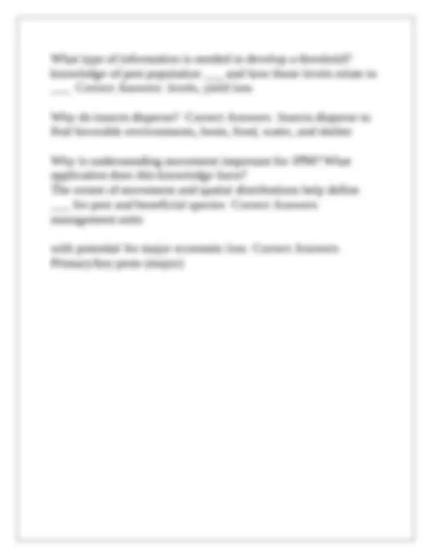 ENTM Exam 1 Questions With Complete Solution1 | Exams Nursing | Docsity