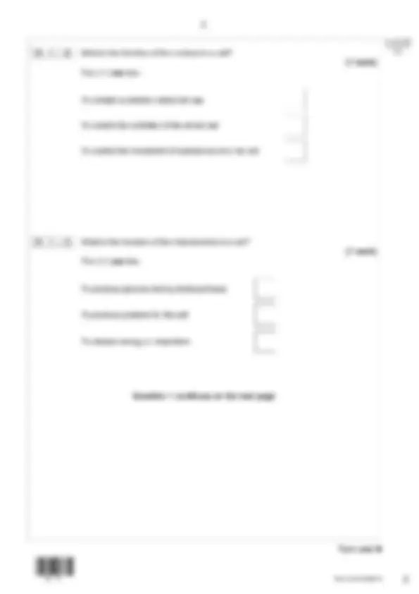 2024 AQA GCSE COMBINED SCIENCE: TRILOGY 8464/B/1F Biology Paper 1F ...