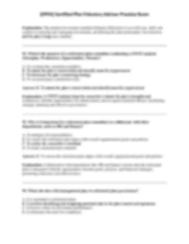 [CPFA] Certified Plan Fiduciary Advisor Practice Exam | Exams ...
