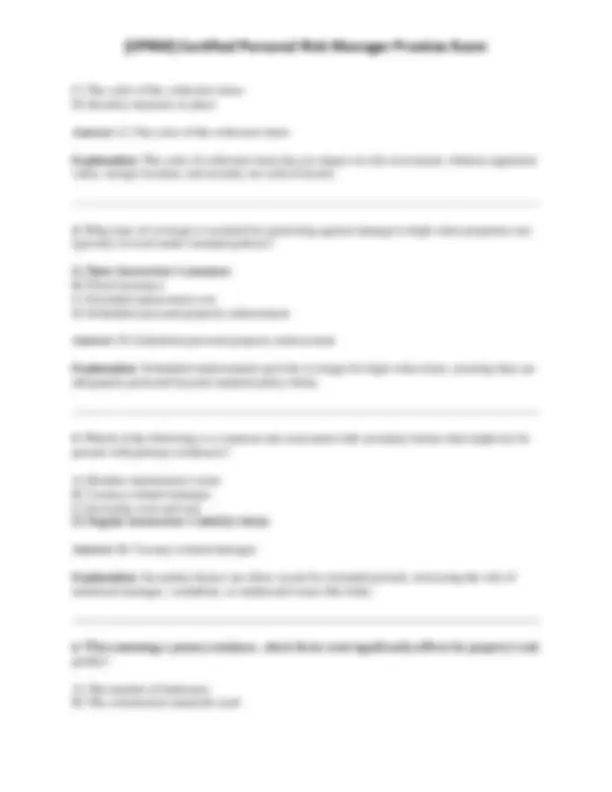 [CPRM] Certified Personal Risk Manager Practice Exam | Exams Technology ...