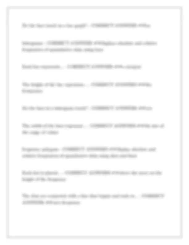 Statistics Portage CNSL 503 Exam 2 QUESTIONS WITH CORRECT ANSWERS ...