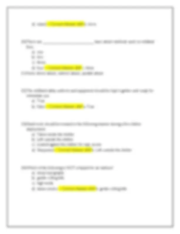 FIREFIGHTER 1C : WILDLAND: CALFIRE & JBL TEST BASED EXAM QUESTIONS WITH ...