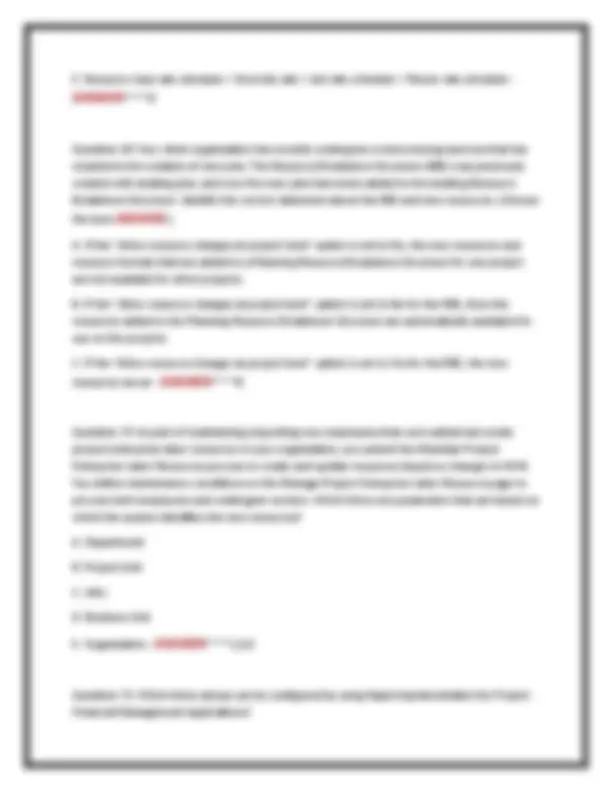 ORACLE PROJECT MANAGEMENT CLOUD 2025 IMPLEMENTATION PROFESSIONAL – MOST ...