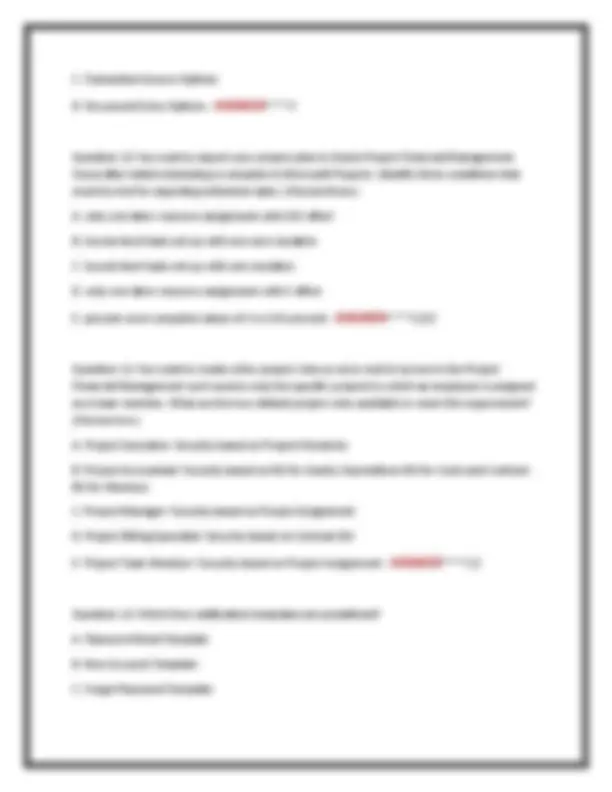ORACLE PROJECT MANAGEMENT CLOUD 2025 IMPLEMENTATION PROFESSIONAL – MOST ...