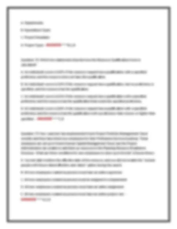 ORACLE PROJECT MANAGEMENT CLOUD 2025 IMPLEMENTATION PROFESSIONAL – MOST ...