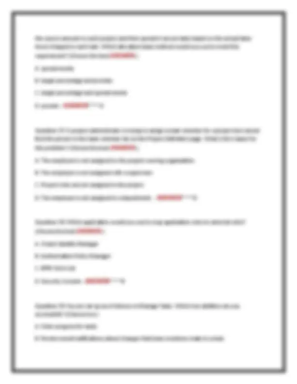 ORACLE PROJECT MANAGEMENT CLOUD 2025 IMPLEMENTATION PROFESSIONAL – MOST ...