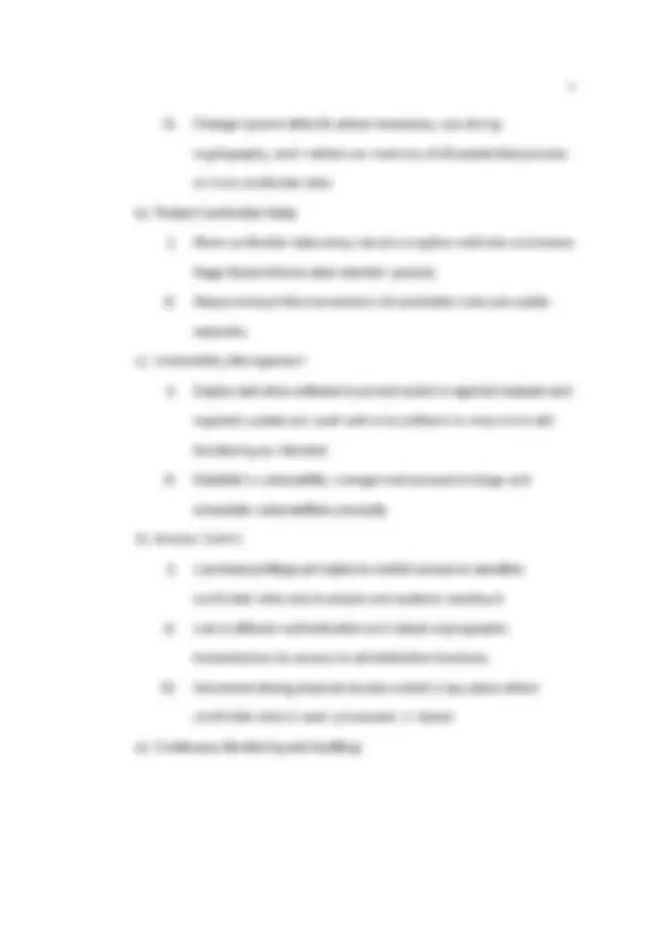 D489 DEN1 TASK 1 Cybersecurity Management Plan With complete solutions ...