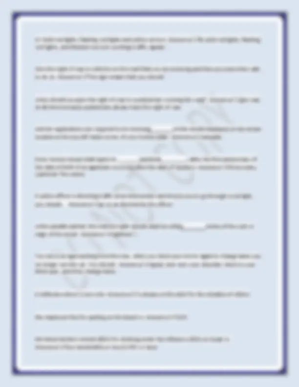 Guam Drivers Abstract Example GUAM DRIVERS WRITTEN Study Guide Exam Questions and Answers Graded A+ ...