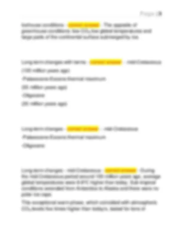 CHAPTER 10: CLIMATE CHANGE - OCR A LEVEL GEOGRAPHY 2025 QUESTIONS AND ...