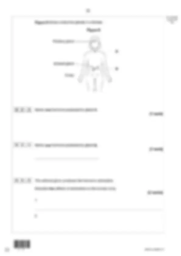 Actual 2024 AQA GCSE BIOLOGY 8461/2H Paper 2 Higher Tier Question Paper ...