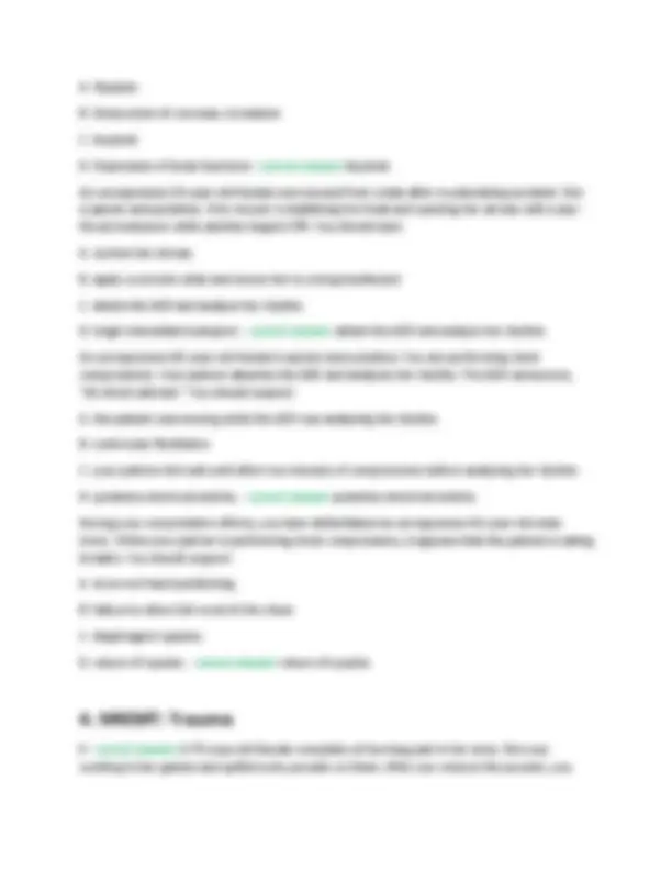 Nremt Medical Obstetrics Gynecology Airway Respiration Ventilation