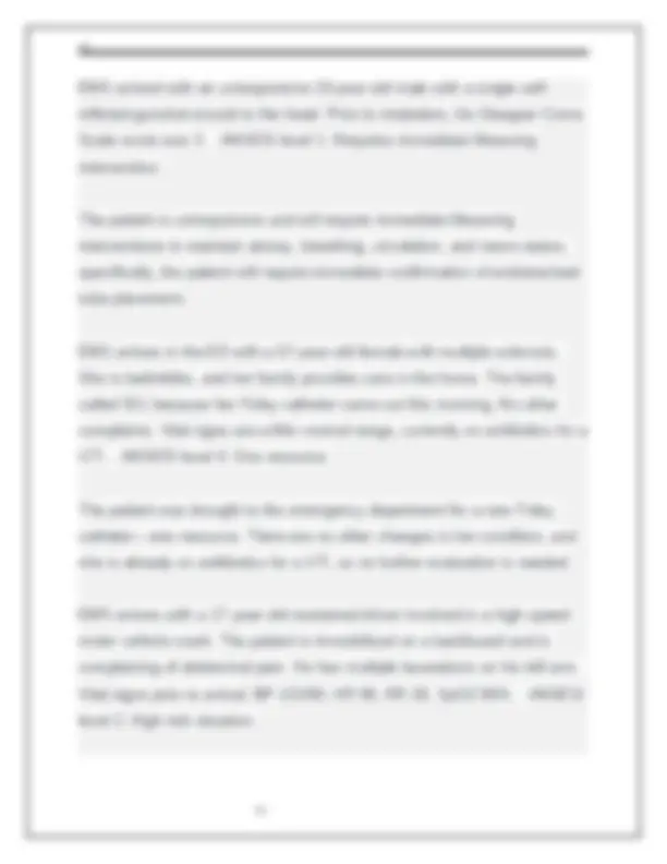 ESI Triage Practice Cases: Emergency Severity Index Scenarios ...