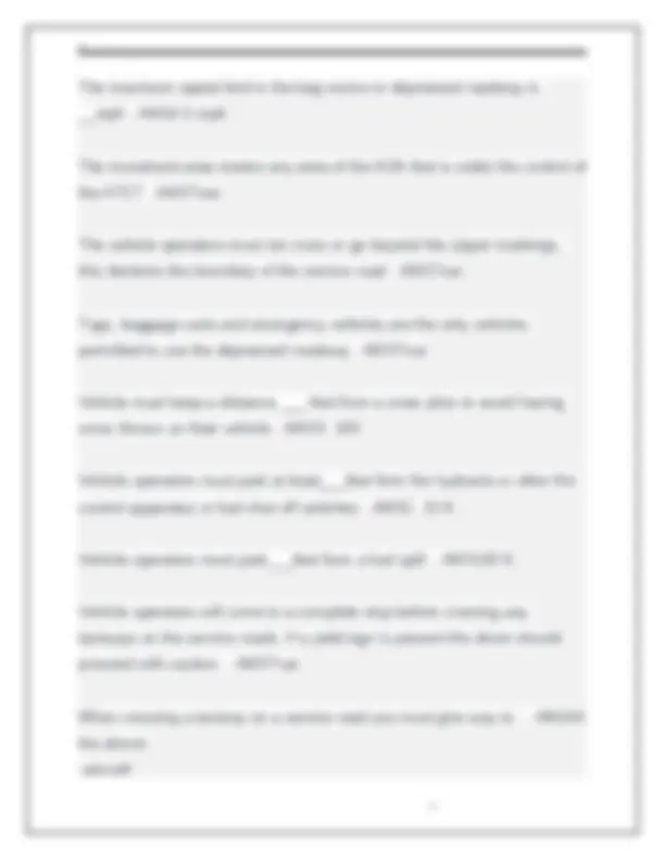 O'Hare Airport Driver's Test Prep 2025: Questions & Answers | Exams ...