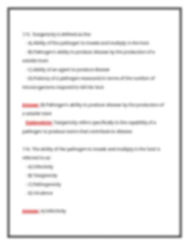 NSG530 / NSG 530 Exam 1 Advanced Pathophysiology - Wilkes Actual ...