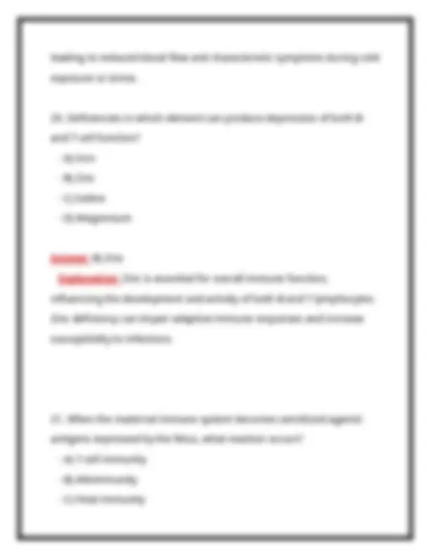 NSG530 / NSG 530 Exam 1 Advanced Pathophysiology - Wilkes Actual ...