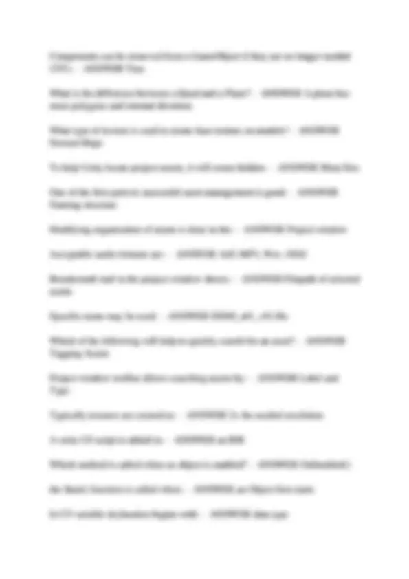 Unity Certified Associate Exam: Game Development Q&A | Exams Advanced ...