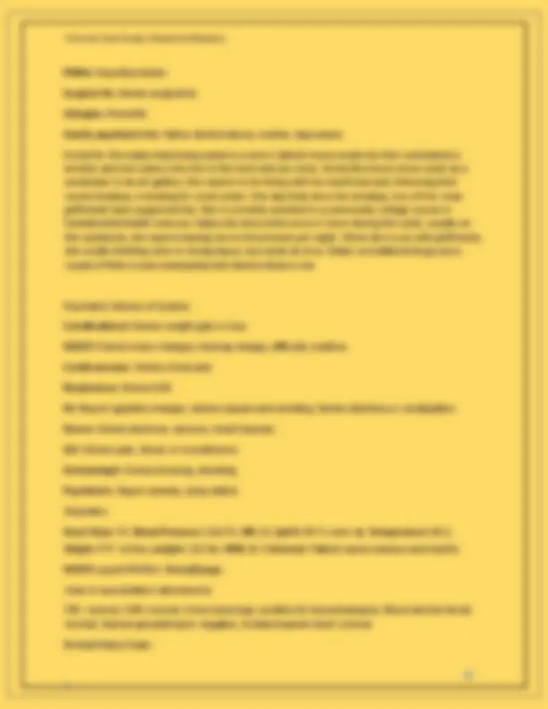 Adjustment Disorder Case Study: Diagnosis and Treatment Plan ‍ | Exams ...