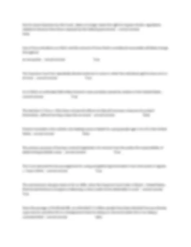 Constitutional Law Exam Questions With Correct Answers. | Exams Nursing ...