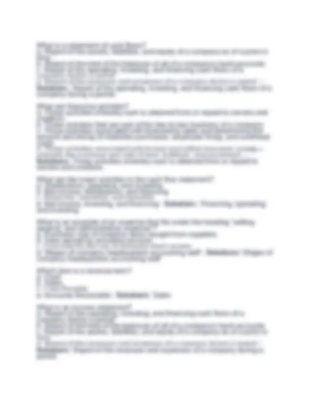 FINANCIAL ACCOUNTING FINAL EXAM (250 QUESTIONS WITH CORRECT ANSWERS ...