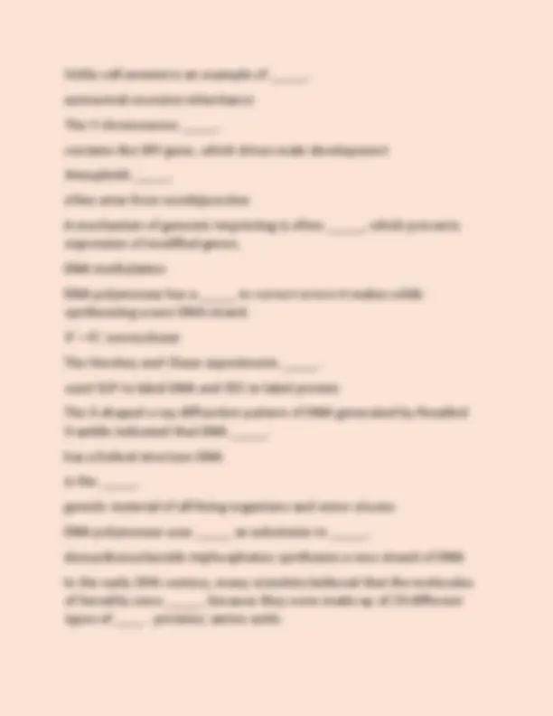 Biology 1306 Final Exam Review 2025 QUESTIONS AND CORRECT ANSWERS ...