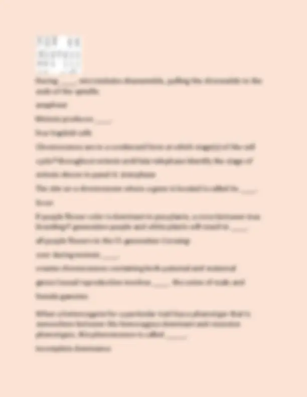 Biology 1306 Final Exam Review 2025 QUESTIONS AND CORRECT ANSWERS ...