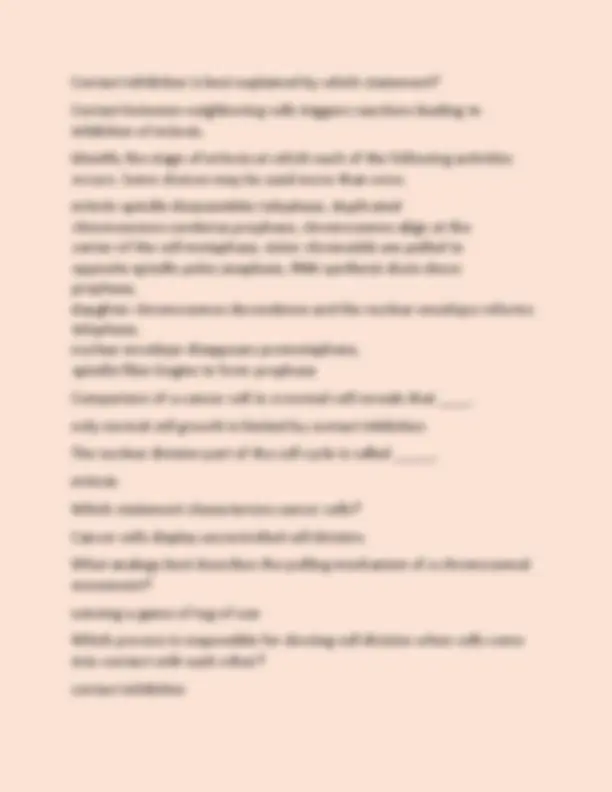 Biology 1306 Final Exam Review 2025 QUESTIONS AND CORRECT ANSWERS ...