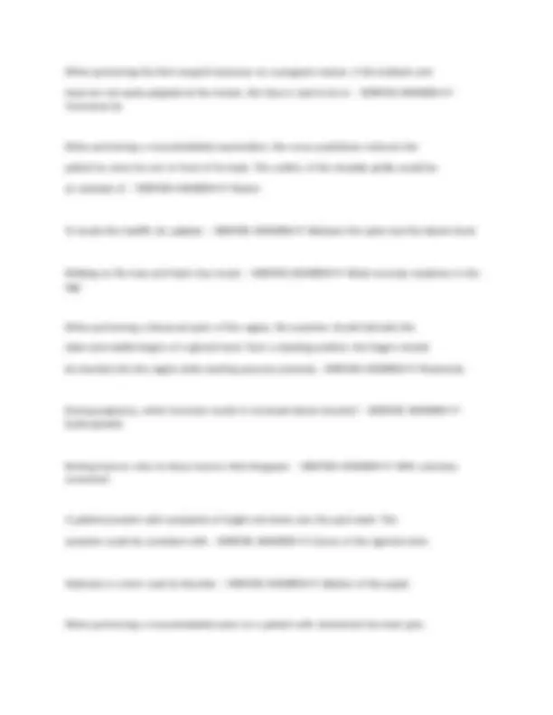 3 Ps Exam Questions With correct Answers | Exams Clinical Medicine ...