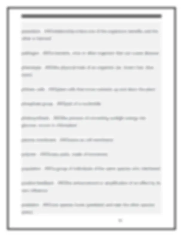 STAAR BIOLOGY Review Questions and Correct Answers 2025. Graded A ...