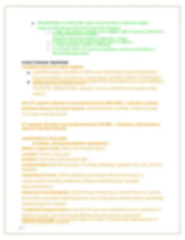 Exam 3 Study Guide Latest Update 2025. | Exams Nursing | Docsity