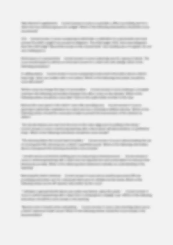 CMS EXAM QUESTIONS WITH ALL CORRECT & VERIFIED ANSWERS (UPDATED TO PASS ...