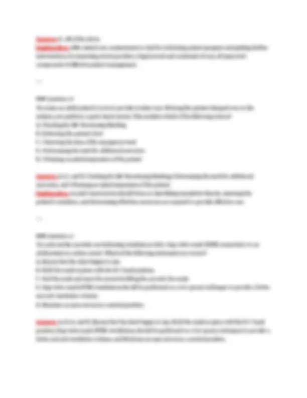 AMERICAN RED CROSS (BLS) Provider Pre-Assessment and Final Exam (Latest ...