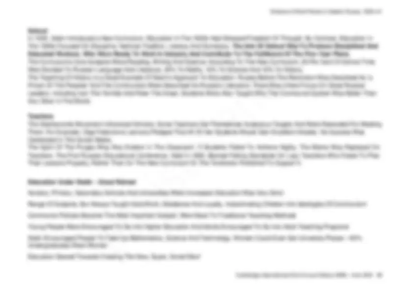 Cie a level history p4 9489 stalin s russia revision notes | Exams ...