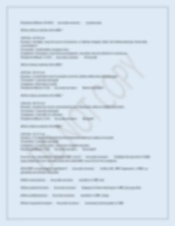 UAMS Hematology Lab Practical Final – Review Questions with 100% ...