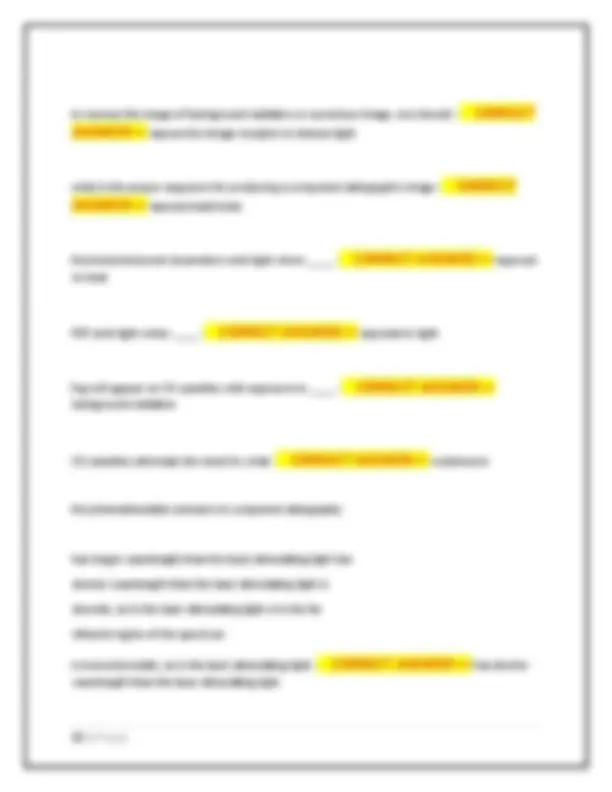 Computed Radiography Actual Exam Questions and Correct Detailed Answers ...