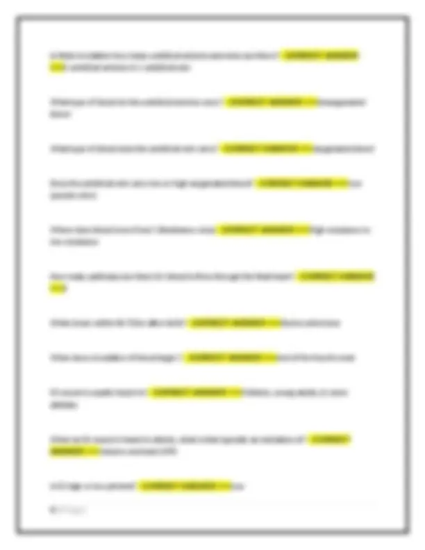 CVS 204 EXAM 3 2025 ACTUAL EXAM COMPLETE EXAM QUESTIONS WITH DETAILED ...