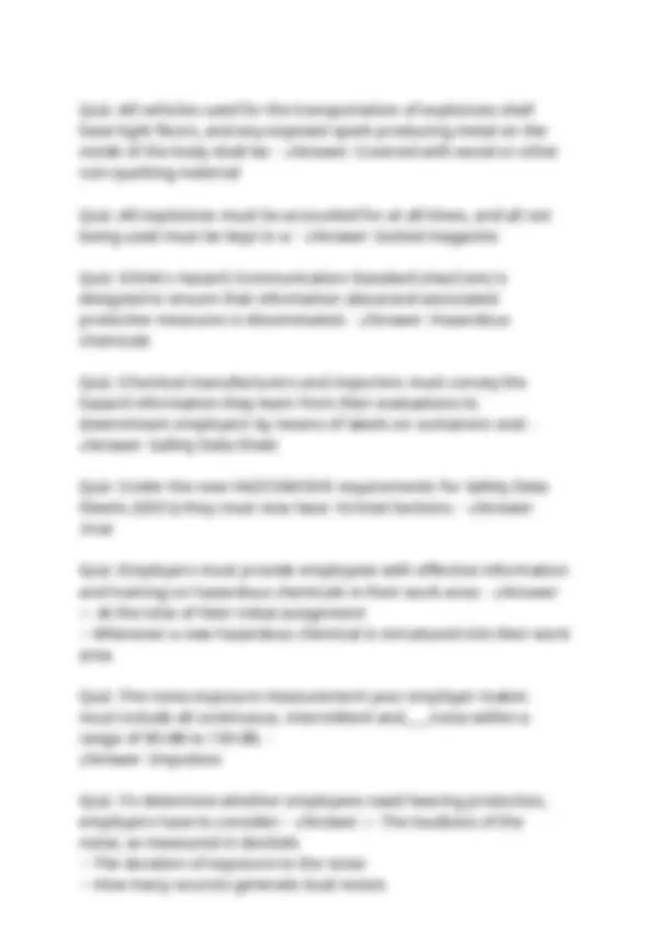 OSHA 10 Test Exam 2025: Practice Questions and Answers | Exams Nursing ...