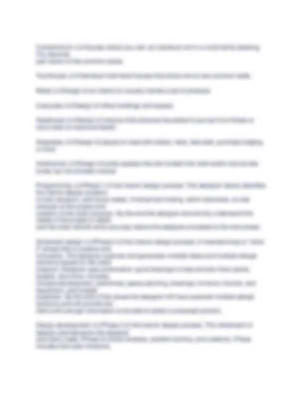 Interior Design Final Exam Complete Questions And Answers Graded A ...