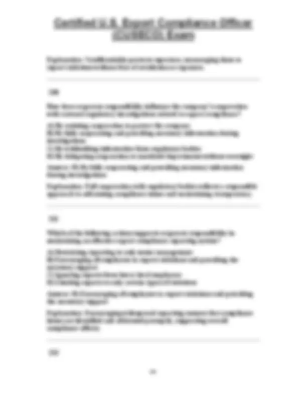 Certified U.S. Export Compliance Officer (CUSECO) Exam | Exams ...