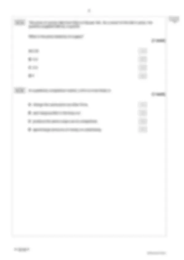 2024 AQA AS-LEVEL ECONOMICS Paper 1 The Operation of Markets and Market ...
