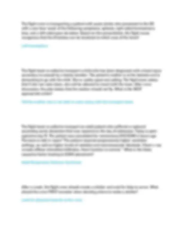 BCEN CFRN Practice Test 2 Exam with Elaborated Questions and Answers ...