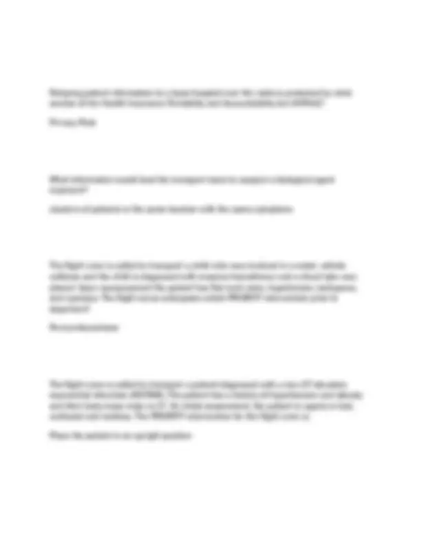 BCEN CFRN Practice Test 2 Exam with Elaborated Questions and Answers ...