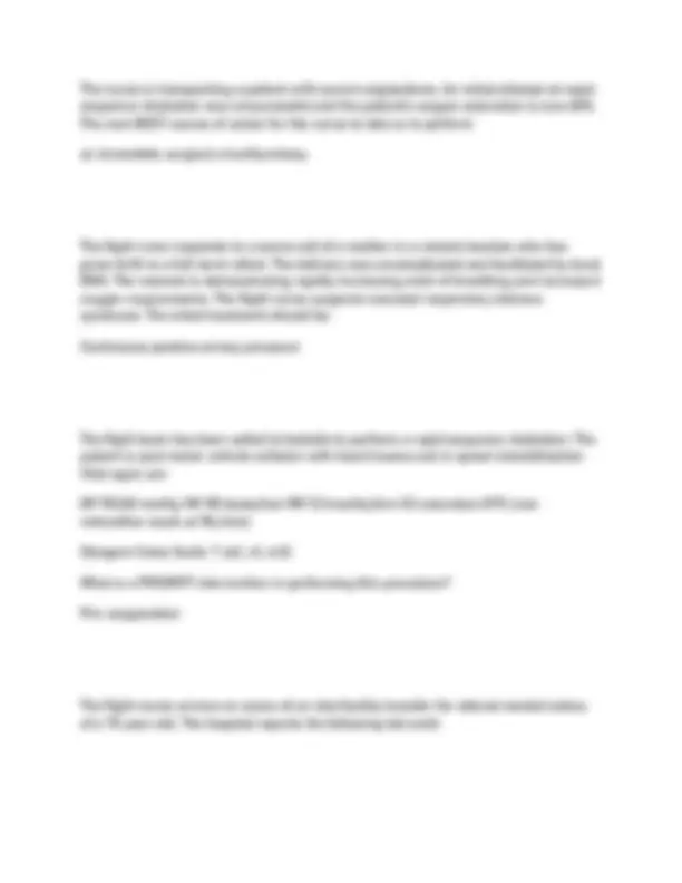 BCEN CFRN Practice Test 2 Exam with Elaborated Questions and Answers ...